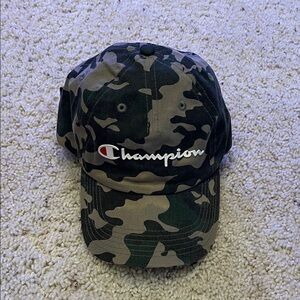 RARE CAMO CHAMPION HAT CAP DAD HAT